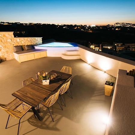 Amer Villa Santorini With Outdoor Hot Tub Vóthon 外观 照片