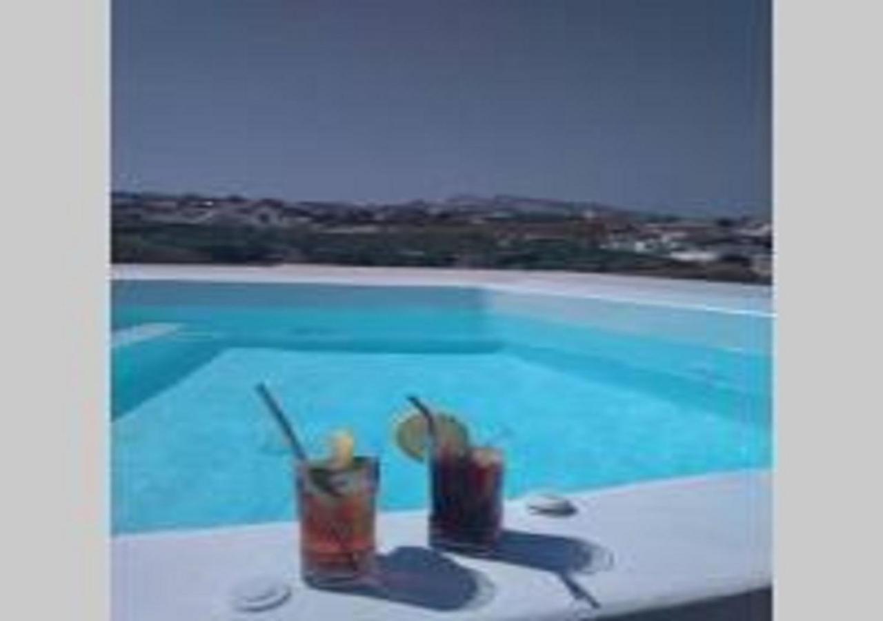 Amer Villa Santorini With Outdoor Hot Tub Vóthon 外观 照片